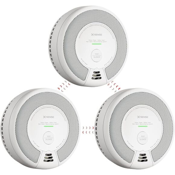 X-Sense Wireless Interconnected Combination Smoke and Carbon Monoxide Detector - Picture 5 of 5